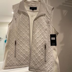White lightweight vest